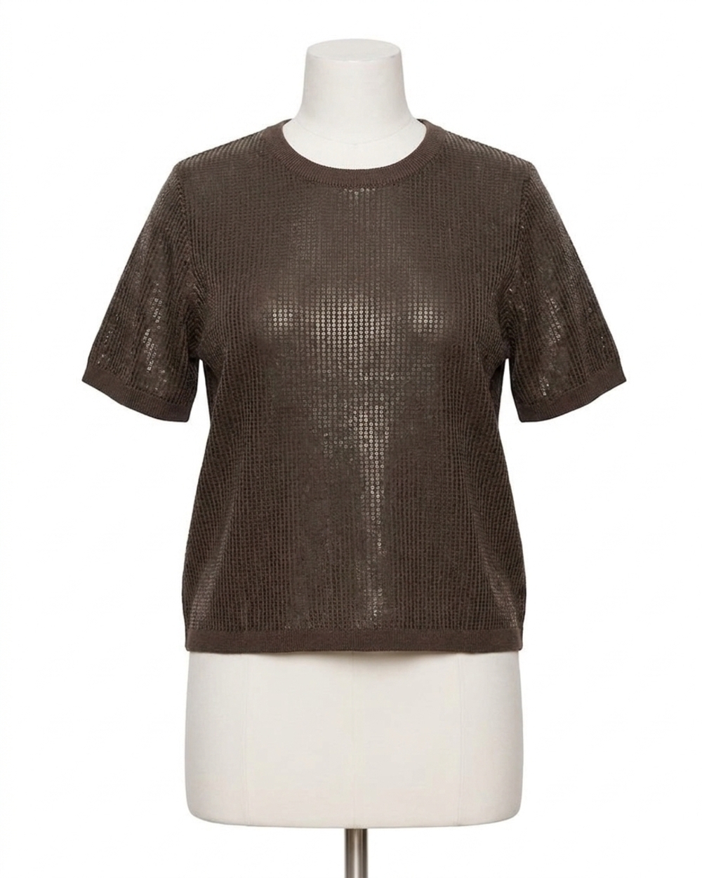 NEW SANCTUARY sparkle sequin sweater in ink